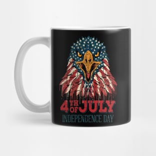 4th of July Independence Day Eagle Mug